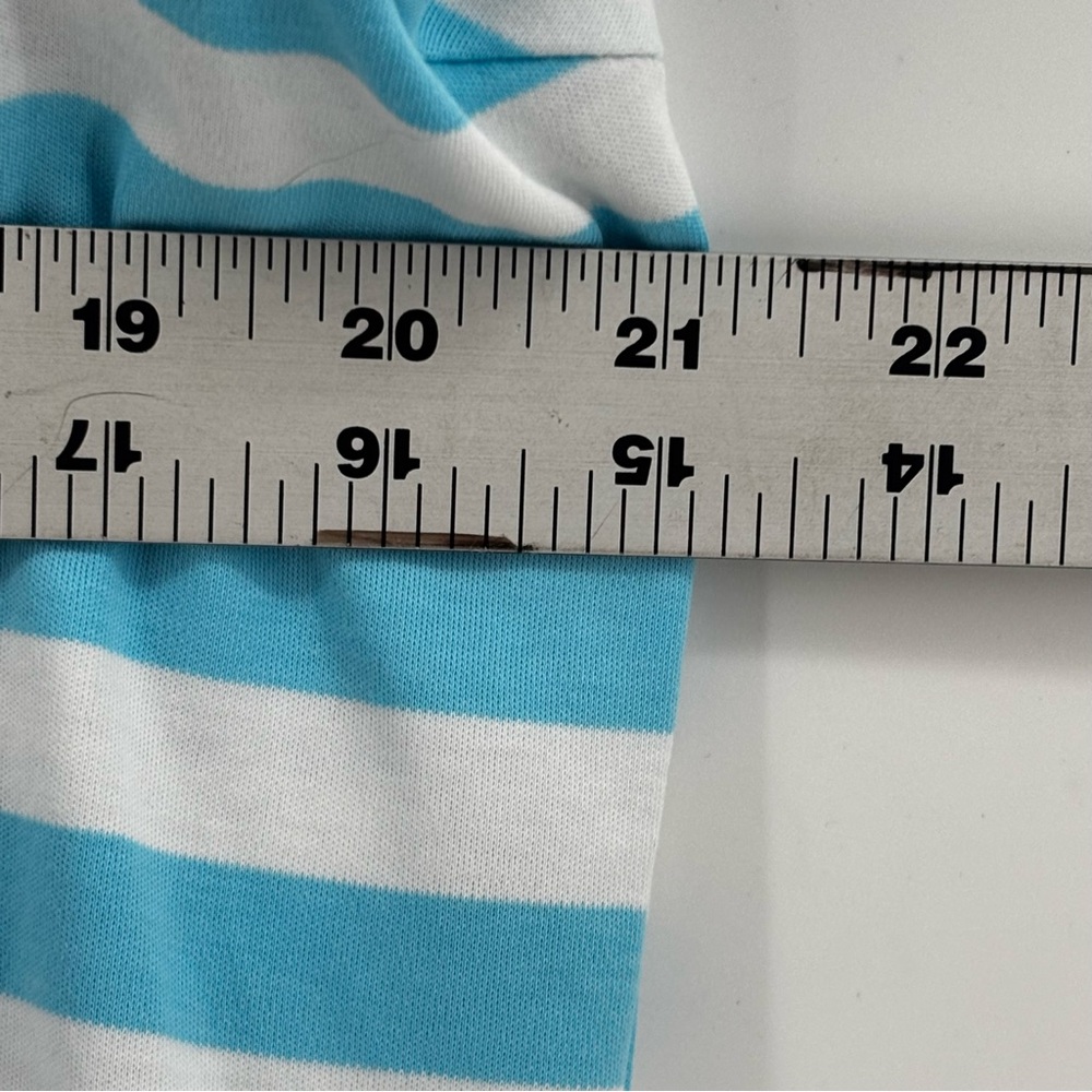Polo Ralph Lauren Mens Blue/White Striped Short Sleeve Classic  Polo Size‎ MD - Picture 8 of 10
